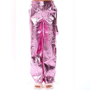 Metallic Pink Cargos!🩷🪩